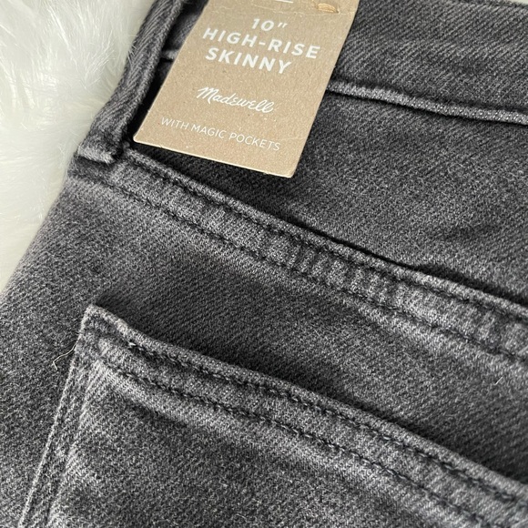 NWT Madewell 10” Waist 28 High Rise Skinny - Picture 3 of 4